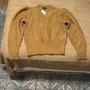 Women's Mustard Sweater by Ann Taylor